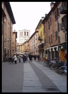 Via Mazzini, main street of the ghetto
