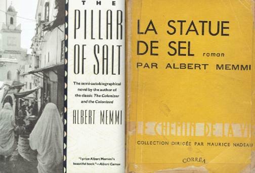 La Statue de Sel / The Pillar of Salt by Albert Memmi cover